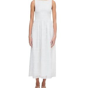 Hill House Cosima Nap Dress White Patchwork